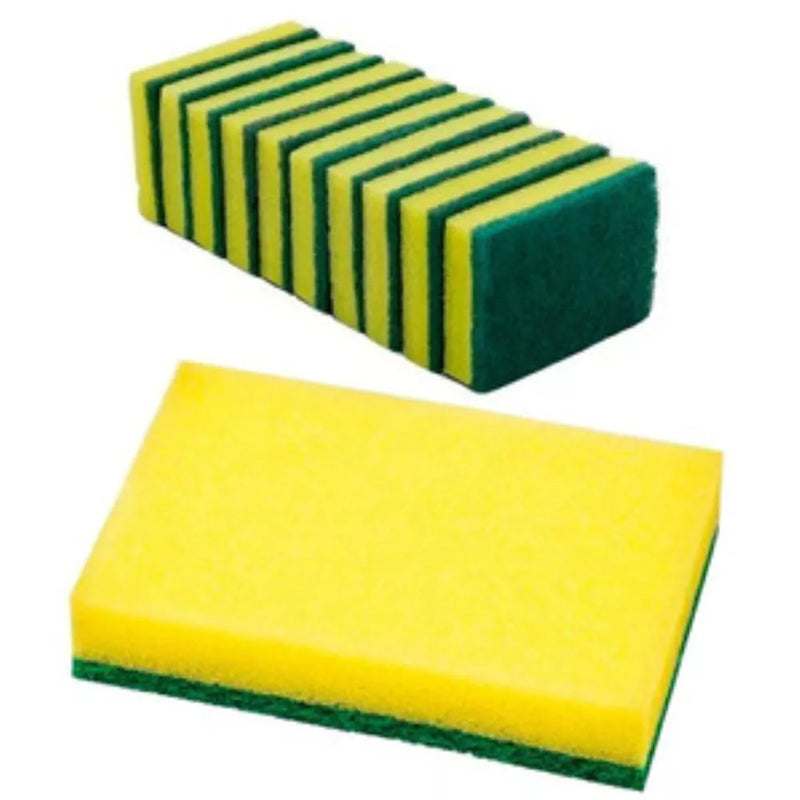Kit de 10 Esponjas Antibacterianas