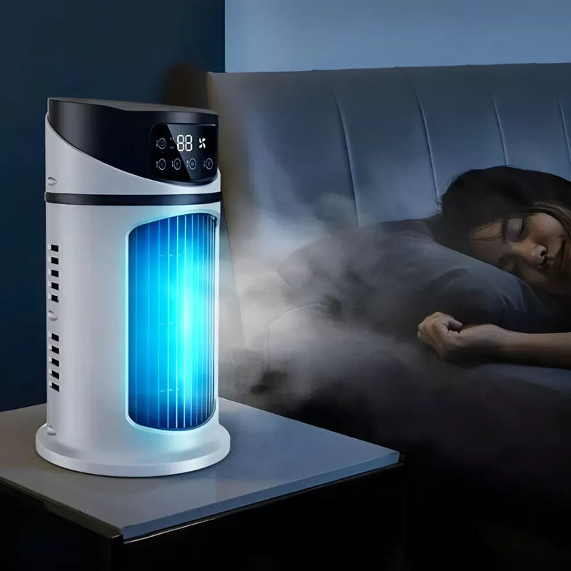 Kit 2 JеtАir Turbo - Ar Condicionado Portátil Bivolt 4 em 1 - Refrigerador Silencioso