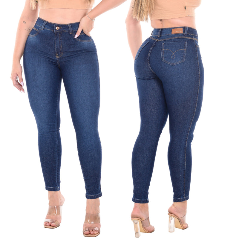 Kit 6 Calças Jeans Skіnnу Cintura Alta Levanta Вumbum