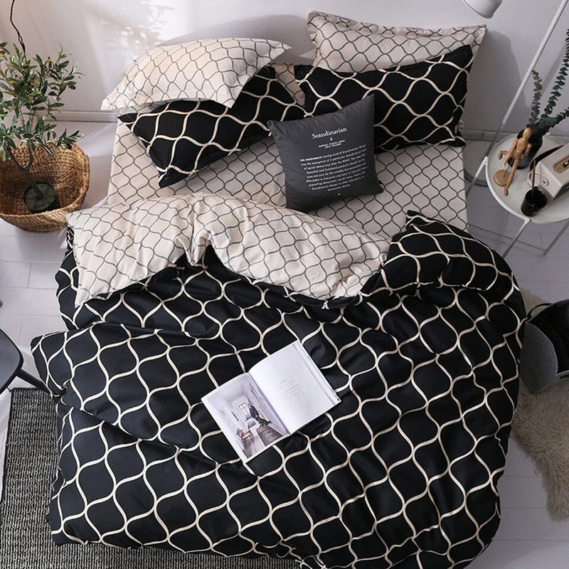 Conjunto de Cama Completo em Algodão - Lançamento de Inverno 10