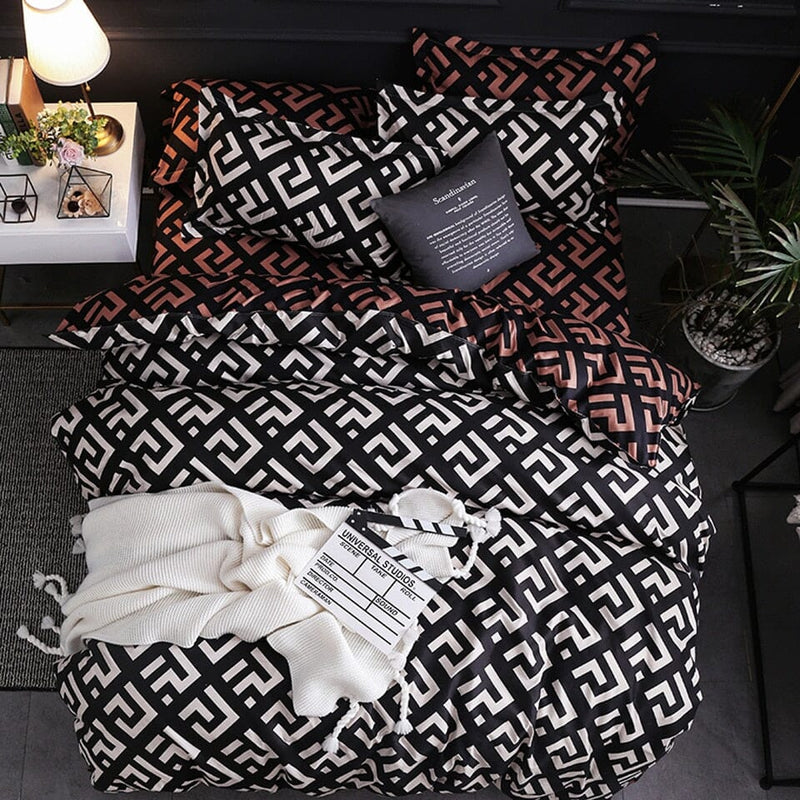 Conjunto de Cama Completo em Algodão - Lançamento de Inverno 9