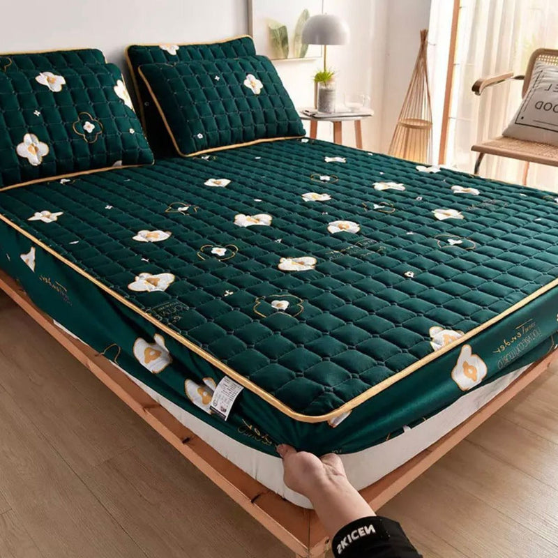 Conjunto de Cama Sleep Peace - Lençol e Fronhas 100% Microfibra Ultra Macia 4